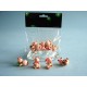 ANIMAL MINIATURE : COCHON TREFLE PORTE-BONHEUR 