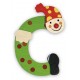 LETTRE ALPHABET EN BOIS CLOWN : A