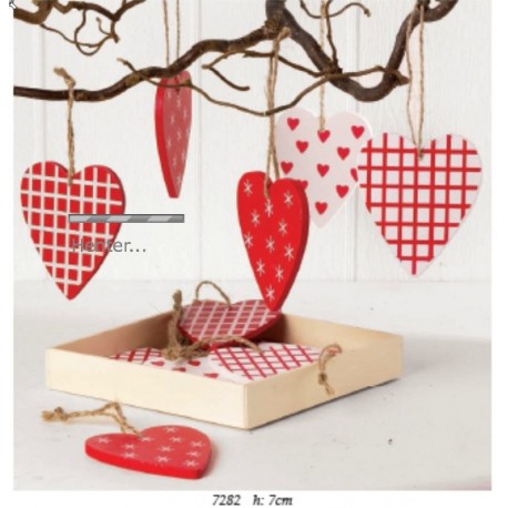 COEUR EN BOIS DECO DU SAPIN