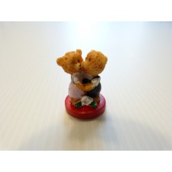 ANIMAL MINIATURE : COUPLE D'OURS