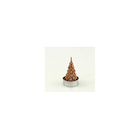 LOT DE 6 BOUGIES SAPIN de NOËL