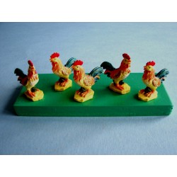 ANIMAL MINIATURE : COQ