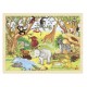 PUZZLE ANIMAUX D'AFRIQUE 48 PIÈCES EN BOIS.