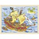 PUZZLE en BOIS GOKI 96 Pièces: PIRATE