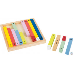 BÂTONS DE CALCUL MÉTHODE MONTESSORI