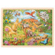 PUZZLE en BOIS GOKI 96 Pièces :ANIMAUX D'AUSTRALIE