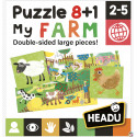 PUZZLE 8+1 DE LA FERME