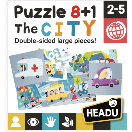 PUZZLE 8+1 de LA VILLE