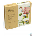 PUZZLE EN CARTON DIORAMA FERME