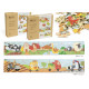 PUZZLE EN CARTON DIORAMA FERME