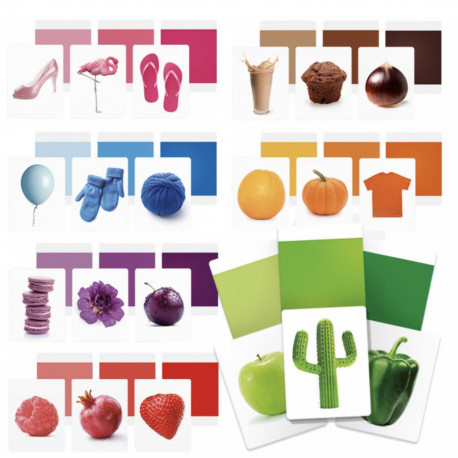 FLASHCARDS COLORS MONTESSORI